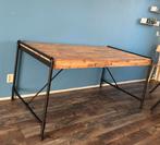 Stoere Industriële Bureau / Eettafel, Huis en Inrichting, Bureaus, Ophalen of Verzenden, Zo goed als nieuw