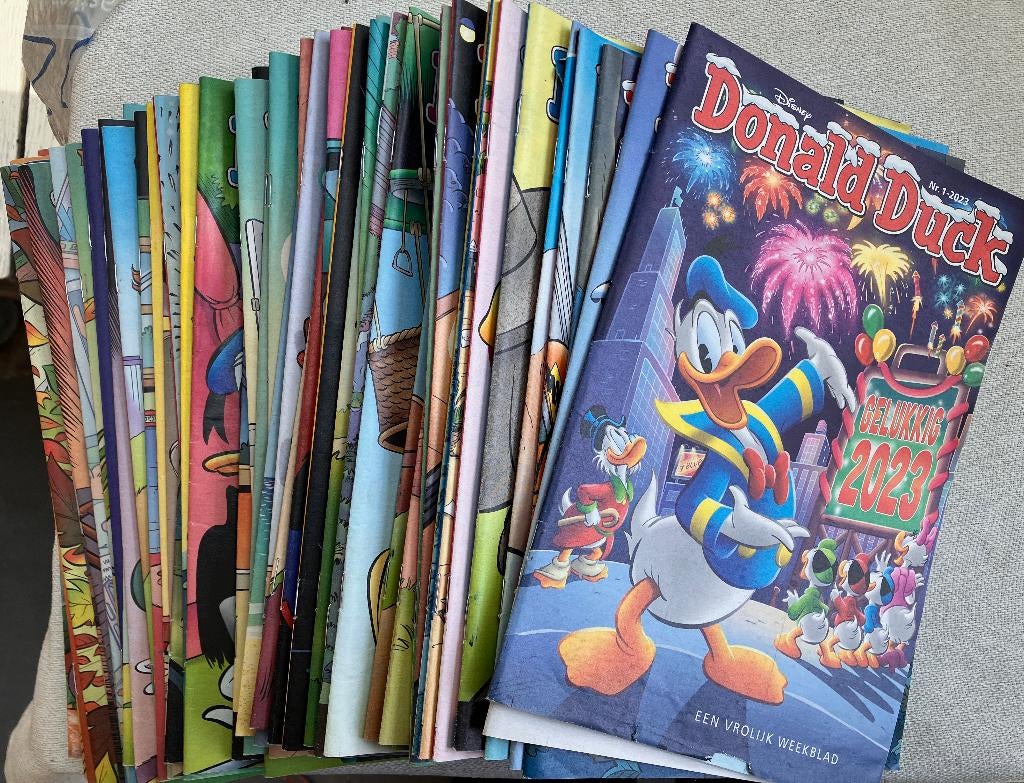 Donald Duck tijdschrift jaar 2023 (52 stuks), Verzamelen, Tijdschriften, Kranten en Knipsels, Ophalen of Verzenden, 1980 tot heden