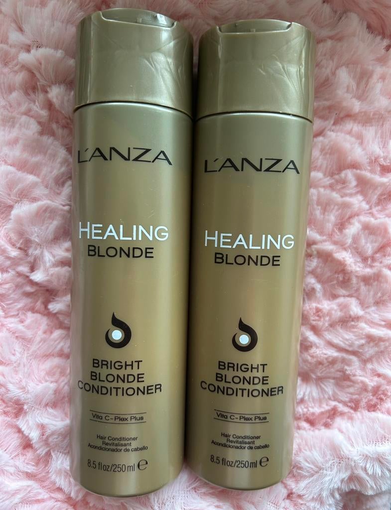Lanza bright blonde conditioner 2 stuks, Ophalen of Verzenden, Nieuw, Shampoo of Conditioner