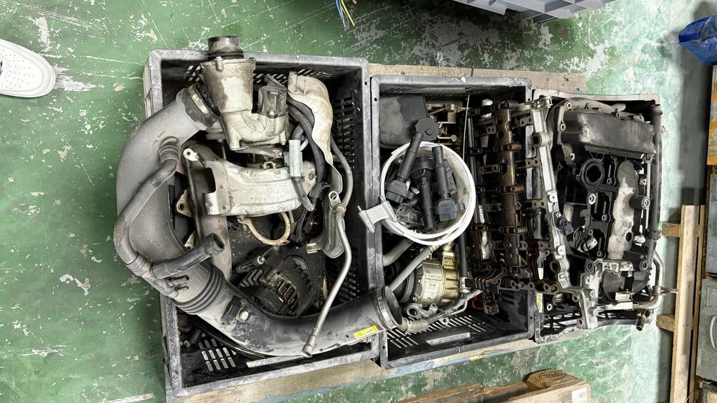 Mercedes motor C-klasse W204 M271860 en div onderdelen, Auto-onderdelen, Ophalen of Verzenden, Gebruikt, Mercedes-Benz