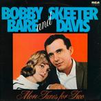 LP - Bobby Bare & Skeeter Davis ‎– More Tunes For Two, Cd's en Dvd's, Vinyl | Country en Western, Ophalen of Verzenden, Gebruikt