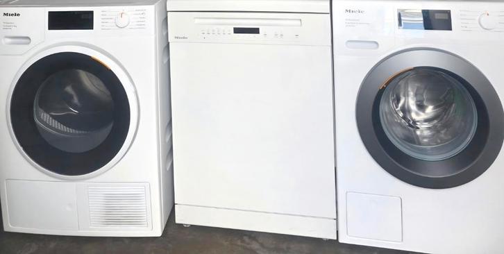 Miele topset van warmtepompdroger/wasmachine/vaatwasser 2025, Witgoed en Apparatuur, Wasdrogers, Zo goed als nieuw, Overige typen
