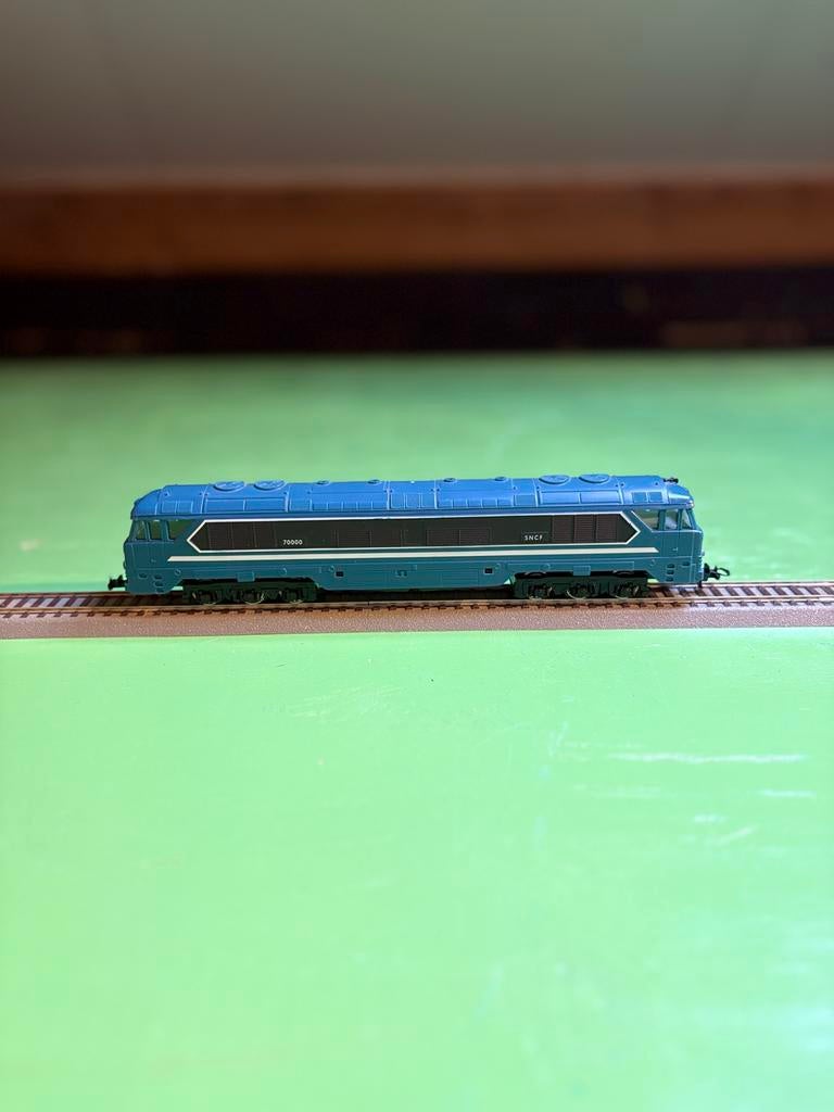 SNCF 70000 locomotief modelbouw - Loopt niet, Overige merken, Gebruikt, Locomotief, Gelijkstroom of Wisselstroom