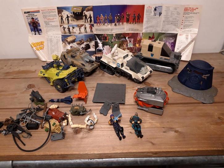Lot gijoe gi joe voertuigen, figuren en accessoires, Kinderen en Baby's, Speelgoed | Actiefiguren, Ophalen of Verzenden