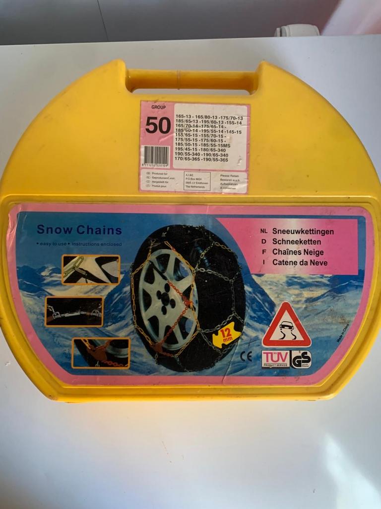 Sneeuwkettingen Groep 50, Auto diversen, Sneeuwkettingen, Ophalen of Verzenden, Nieuw