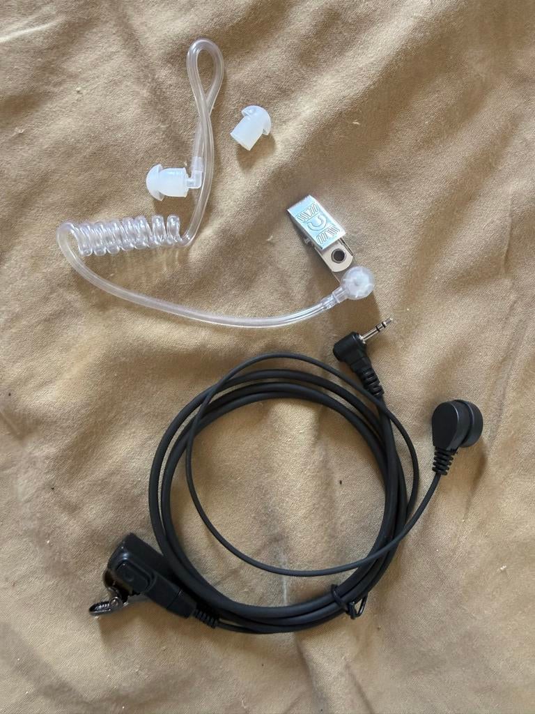 2x Handsfree oortjes voor walkie talkies (nieuw), Ophalen of Verzenden, Nieuw