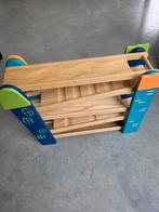 Houten ballenbaan met 3 ballen, Ophalen