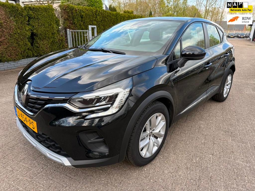 Renault Captur 1.0 TCe 100 Bi-Fuel Zen LPG € 1,10 L ! AC N, Auto's, Voorwielaandrijving, Gebruikt, Euro 6, Zwart