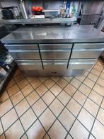 Koelwerkbank met 6 lades - defect door koelvloeistoflekkage, Zakelijke goederen, Horeca | Keukenapparatuur, Ophalen, Koelen en Vriezen
