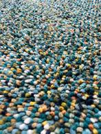 Vloerkleed, Wol, licht groen, hoogpolig, Ophalen, Groen, Gebruikt, Natuurlijk materiaal