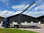 VELDHUIZEN ML 90 oplegger 18 ton met Amco Veba kraan met kip, Euro 5, Blauw, Bedrijf, Diesel