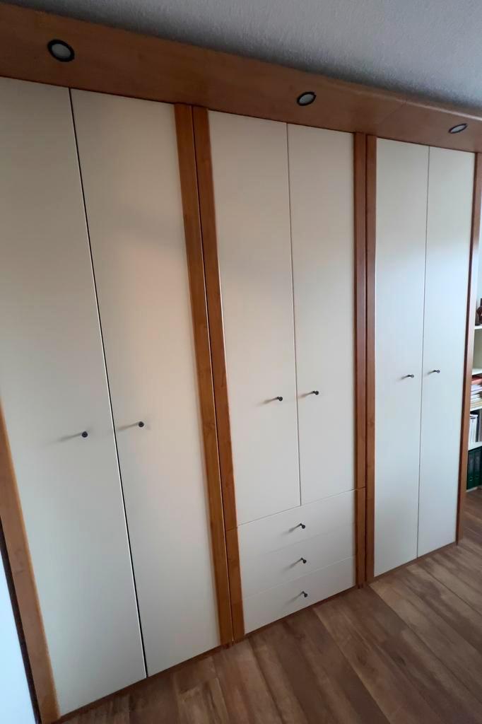5x IKEA Askedal kledingkasten creme wit met verlichting, Huis en Inrichting, Kasten | Kledingkasten, Zo goed als nieuw, 200 cm of meer