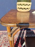 Vintage manou bureau tafel, dinnertable, tafel, Huis en Inrichting, Ophalen, Gebruikt, Vintage, Nvt