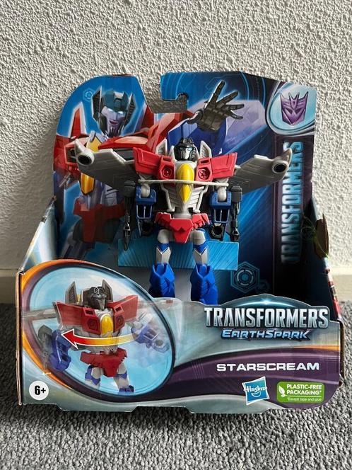 Transformers Earthspark Starscream Nieuw, Verzamelen, Transformers, Nieuw, Overige generaties, Decepticons, Ophalen of Verzenden