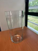 Mooie stevige hoge glazen vaas, Ophalen, Overige kleuren, Minder dan 50 cm, Glas