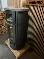 24216 Houtkachel Scan 7 kw, Huis en Inrichting, Ophalen, Gebruikt, Houtkachel, Vrijstaand