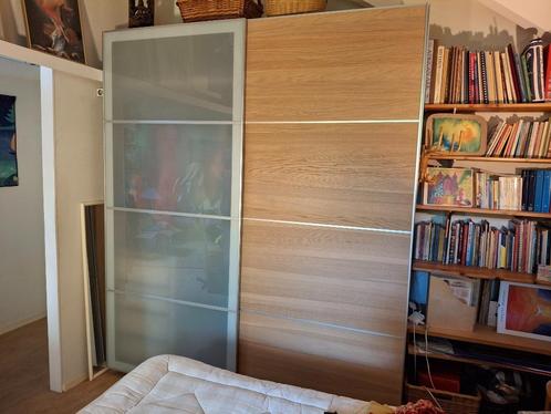 kledingkast ikea, Huis en Inrichting, Kasten | Kledingkasten, Gebruikt, 200 cm of meer, 200 cm of meer, 50 tot 75 cm, Met lade(s)
