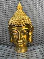 Te koop gouden boeddha hoofd, Ophalen, Gebruikt