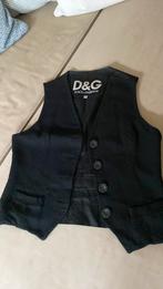 Dokce & Gabbana giletje, zwart, 28- 42, Ophalen of Verzenden, Zo goed als nieuw, Zwart