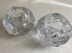 2x Kosta Boda Snowball kandelaar Ann Wärff, Ophalen