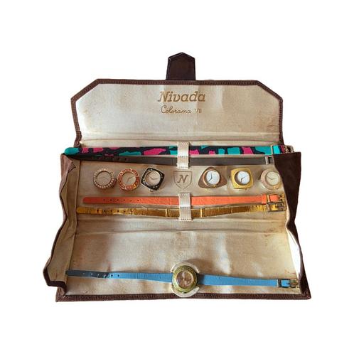 Dames horloge Croton Nivada Colorama VII, jaren 60, Antiek en Kunst, Antiek | Kleding en Accessoires, Dames, Ophalen of Verzenden
