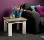 *ACTIE* Landelijke Salontafel Bijzettafel Fleur (4), Huis en Inrichting, Tafels | Salontafels, 50 tot 100 cm, Nieuw, Minder dan 50 cm