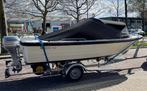 Sloep Vidini 500 met  pega trailer SETPRIJS!, Watersport en Boten, Sloepen, Ophalen, 10 tot 30 pk, Gebruikt, 3 tot 6 meter