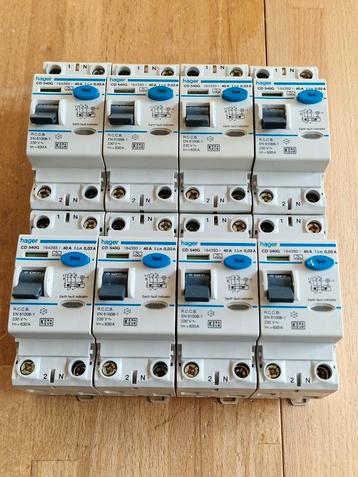 Hager aardlekschakelaar CD540G,  16st beschikbaar beschikbaar voor biedingen