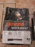 2 nieuwe gevavi werkbroeken  maat 54 en56 zwart, Tuin en Terras, Werkkleding, Ophalen of Verzenden, Nieuw, Broek