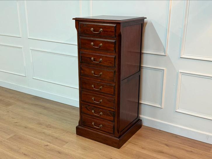 Klassieke Engelse ladekast, Huis en Inrichting, Kasten | Boekenkasten, Zo goed als nieuw, 50 tot 100 cm, Minder dan 100 cm, 25 tot 50 cm