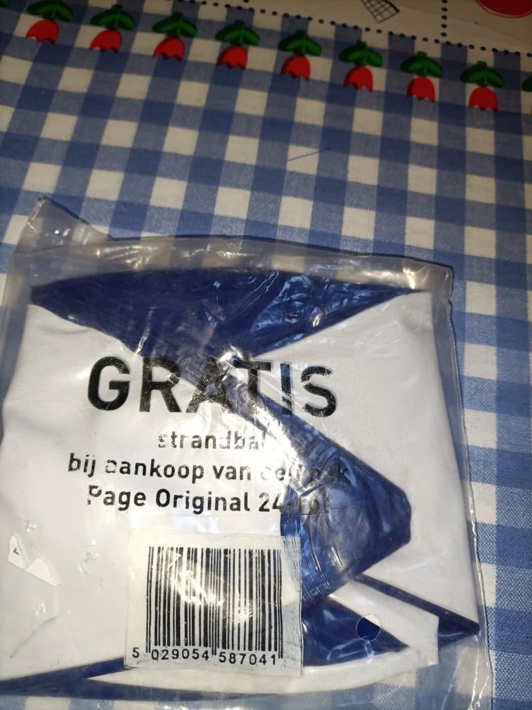 Nieuwe Page opblaasbare bal strandbal, Kinderen en Baby's, Speelgoed | Buiten | Opblaasfiguren, Ophalen of Verzenden, Zo goed als nieuw