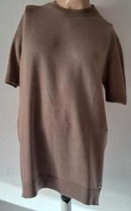 Malelions T-shirt Heren - Taupe - Maat S - Nieuw, Kleding | Heren, T-shirts, Bruin, Malelions, Nieuw, Ophalen of Verzenden