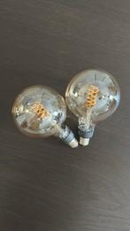 Philips Hue white ambiance filament G125 E27 Globe 2 stuks, Ophalen, Led-lamp, Minder dan 30 watt, E27 (groot)