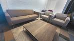 Artifort Mare bank fauteuils en salontafel | Bruin/beige, Modern design refurbished, Info@andriesign.nl, Ophalen of Verzenden