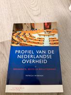 Profiel van de Nederlandse Overheid - HBO Rechten, Boeken, Ophalen of Verzenden, Gelezen, Politiek en Staatkunde, Nederland