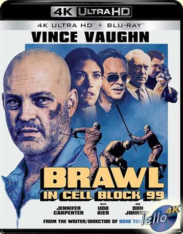 Blu-ray 4K Brawl in Cell Block 99 (2017 Vince Vaughn) US NN beschikbaar voor biedingen