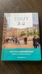 ZOUT 3.0 methode burgerschap, Drs. K. Van der Laan MEd, Ophalen of Verzenden, Zo goed als nieuw, Nederlands