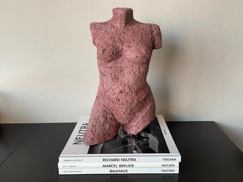 Uniek Studio Abstract Aardewerk "HELGA SEUM" Naakte torso, Antiek en Kunst, Kunst | Beelden en Houtsnijwerken, Ophalen of Verzenden