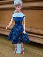 Bild Lilli doll pop dress blauw wit 1950 - 1959, Gebruikt, Ophalen of Verzenden, Pop