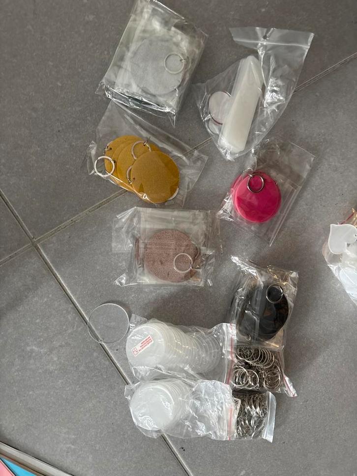 Snijplotter Sleutelhanger blanco, Hobby en Vrije tijd, Knutselen, Nieuw, Materiaal, Ophalen of Verzenden