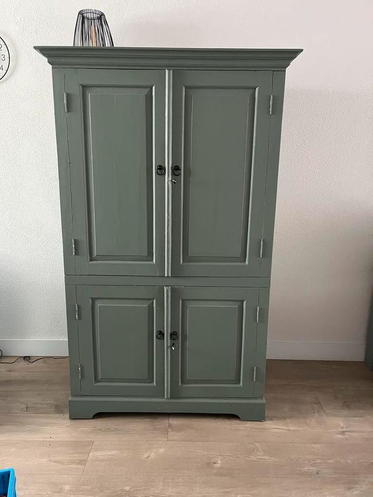 Geverfde Kast - Kan nog een ronde mee!, Huis en Inrichting, Kasten | Buffetkasten, Gebruikt, 150 tot 200 cm, 100 tot 150 cm, 50 tot 75 cm