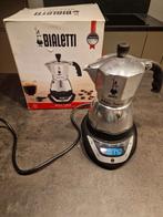Bialetti Moka Timer Elektrische Percolator - Met Doos!, Espresso apparaat, Gemalen koffie, Ophalen of Verzenden, Zo goed als nieuw