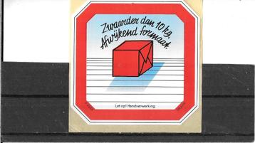 Ptt strookje 158 Zwaarder dan 10 kilo  beschikbaar voor biedingen