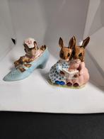 Set beeldjes o.a. Beatrix Potter en Bunnyking, Antiek en Kunst, Ophalen of Verzenden