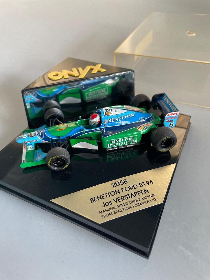 Onyx 205B, Benetton Ford B194, Jos Verstappen, Hobby en Vrije tijd, Modelauto's | 1:43, Nieuw, Auto, Overige merken, Ophalen of Verzenden