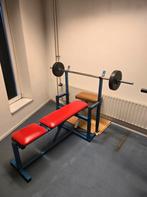 Benchpress drukbank, Ophalen, Zo goed als nieuw, Fitnessbank