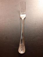 Zilveren dinervork Hendrik Dauw, Antiek en Kunst, Antiek | Goud en Zilver, Verzenden, Zilver