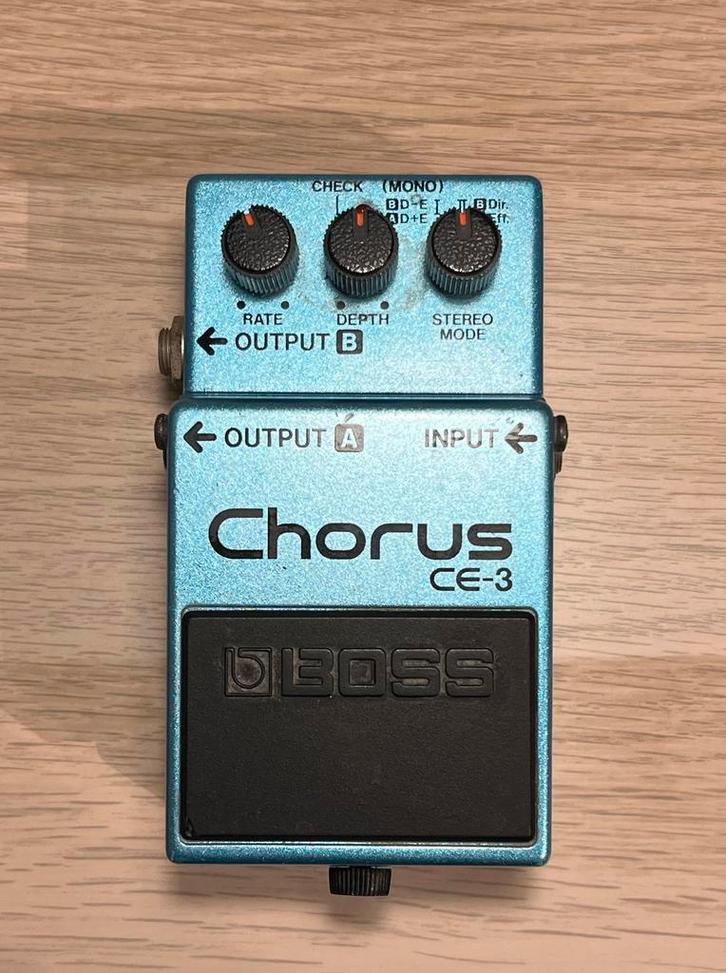 Boss Chorus CE-3 - green label, Muziek en Instrumenten, Effecten, Gebruikt, Chorus, Ophalen of Verzenden