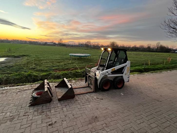 Bobcat 453, schranklader (marge), Zakelijke goederen, Machines en Bouw | Kranen en Graafmachines, Wiellader of Shovel, Ophalen