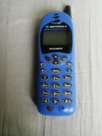 WEG=WEG!! VINTAGE ZELDZAME BLAUWE MOTOROLA T180 MOBIELTJE, Gebruikt, Geen camera, Fysiek toetsenbord, Klassiek of Candybar